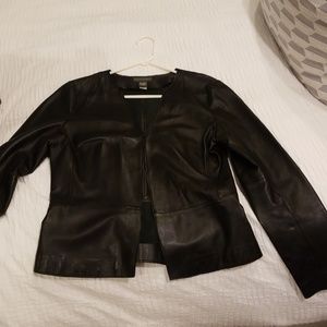 Leather jacket